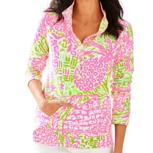 Lilly Pulitzer UPF 50+ Captain Popover Pink Sunset